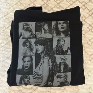 Taylor Swift Era Tour Hoodie - Medium Black